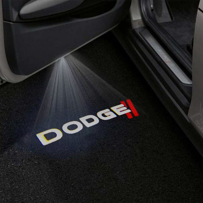 Dodge Challenger 3rd Gen Premium Door Puddle Lights Multiple Designs 2008-2023