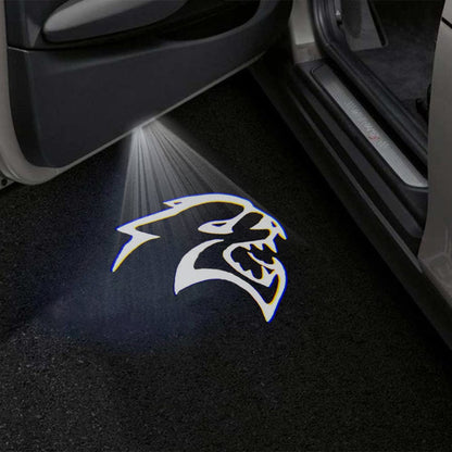 Dodge Challenger 3rd Gen Premium Door Puddle Lights Multiple Designs 2008-2023