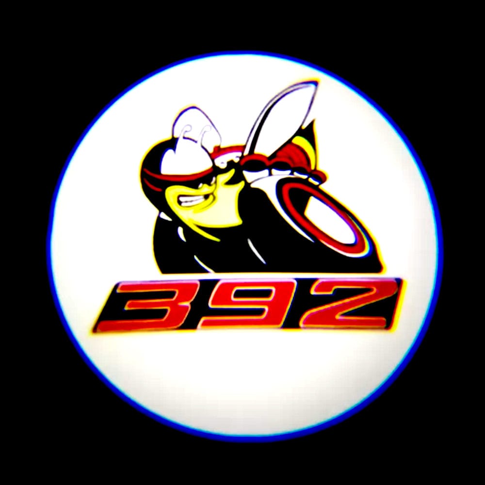 Dodge Challenger 3rd Gen Premium Door Puddle Lights Multiple Designs 2008-2023