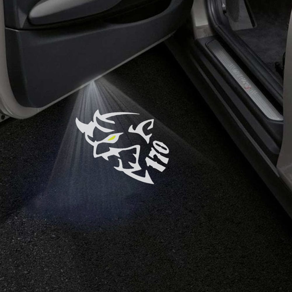 Dodge Challenger 3rd Gen Premium Door Puddle Lights Various Designs 2008-2023