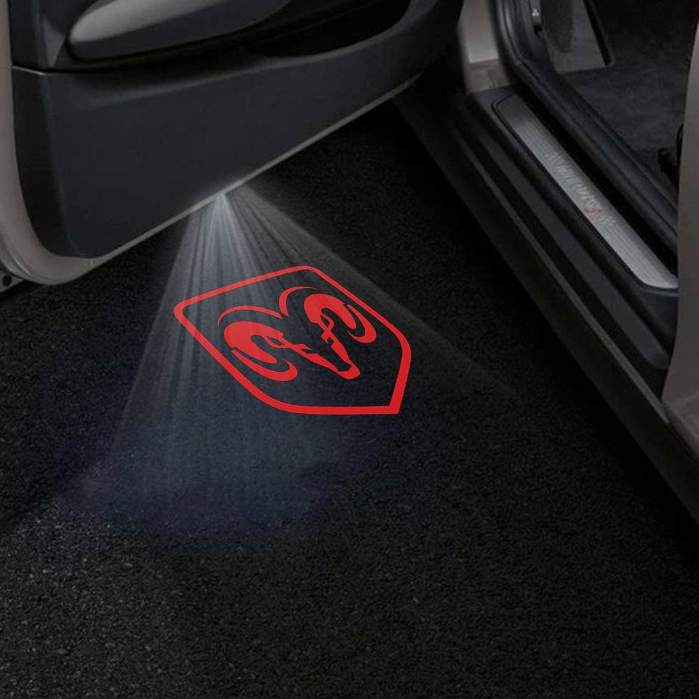 Dodge Challenger 3rd Gen Premium Door Puddle Lights Various Designs 2008-2023
