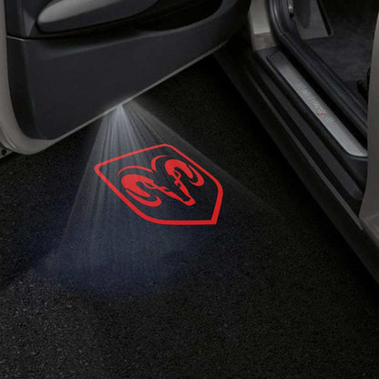 Dodge Challenger 3rd Gen Premium Door Puddle Lights Various Designs 2008-2023