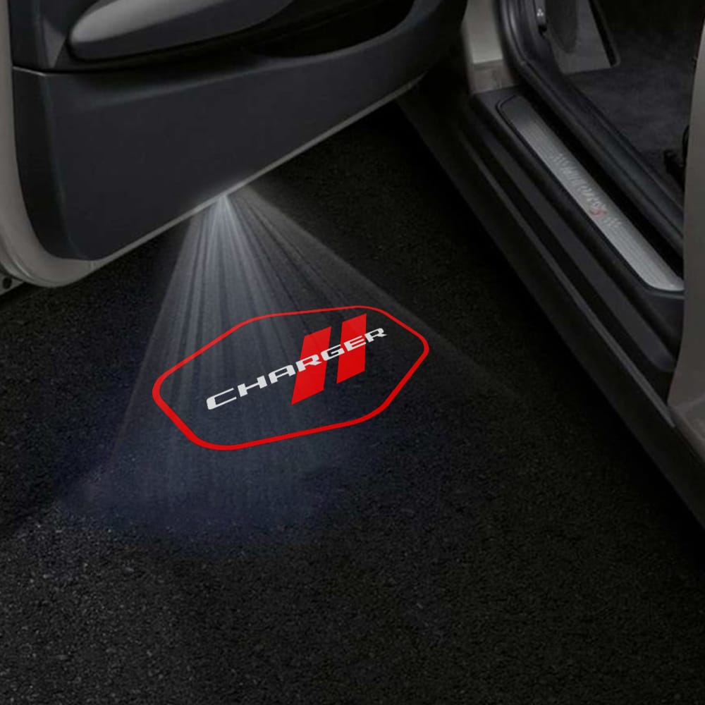 Dodge Charger 6th/7th Gen Premium Door Puddle Lights Various Designs 2006-2023