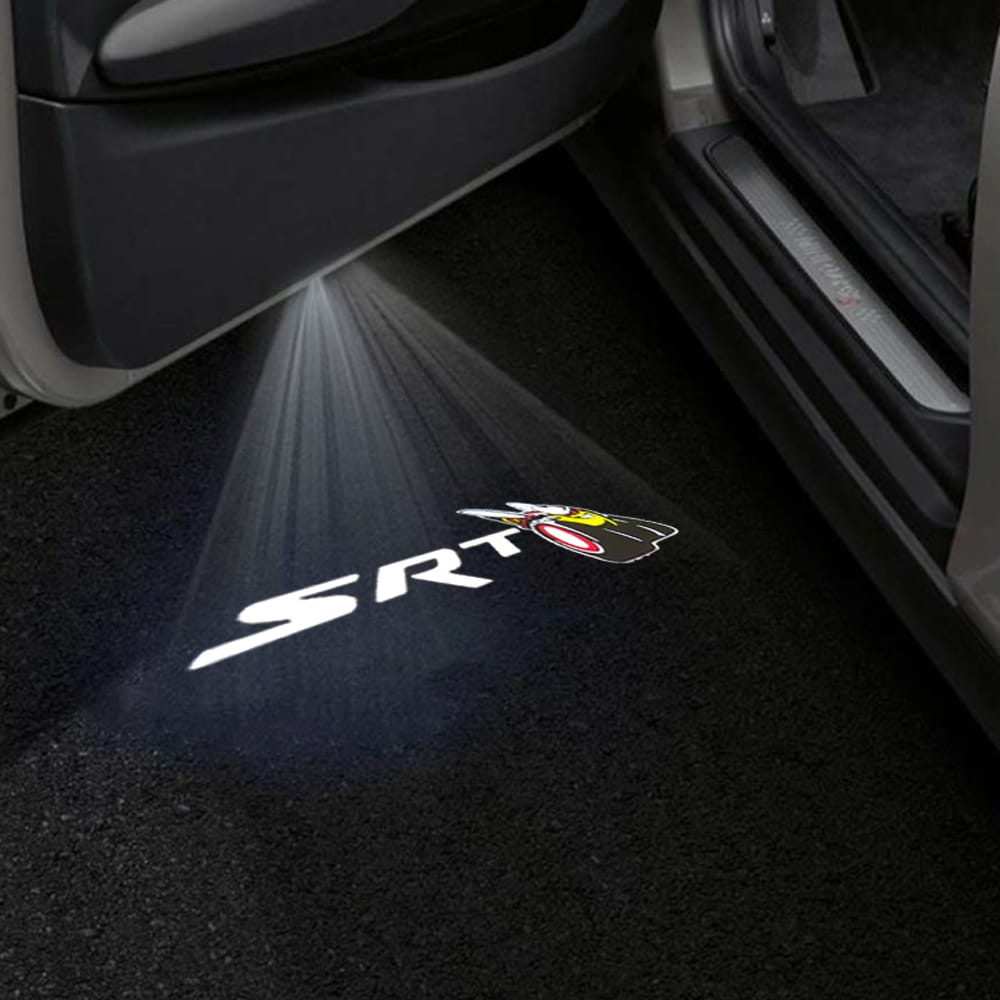 Dodge Challenger 3rd Gen Premium Door Puddle Lights Various Designs 2008-2023