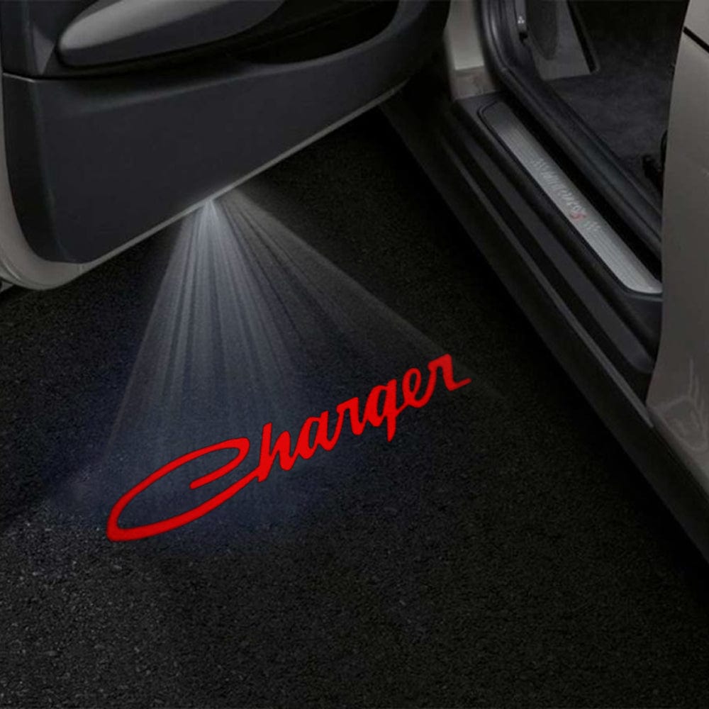 Dodge Charger 6th/7th/8th Gen Premium Door Puddle Lights Multiple Designs 2006-2024