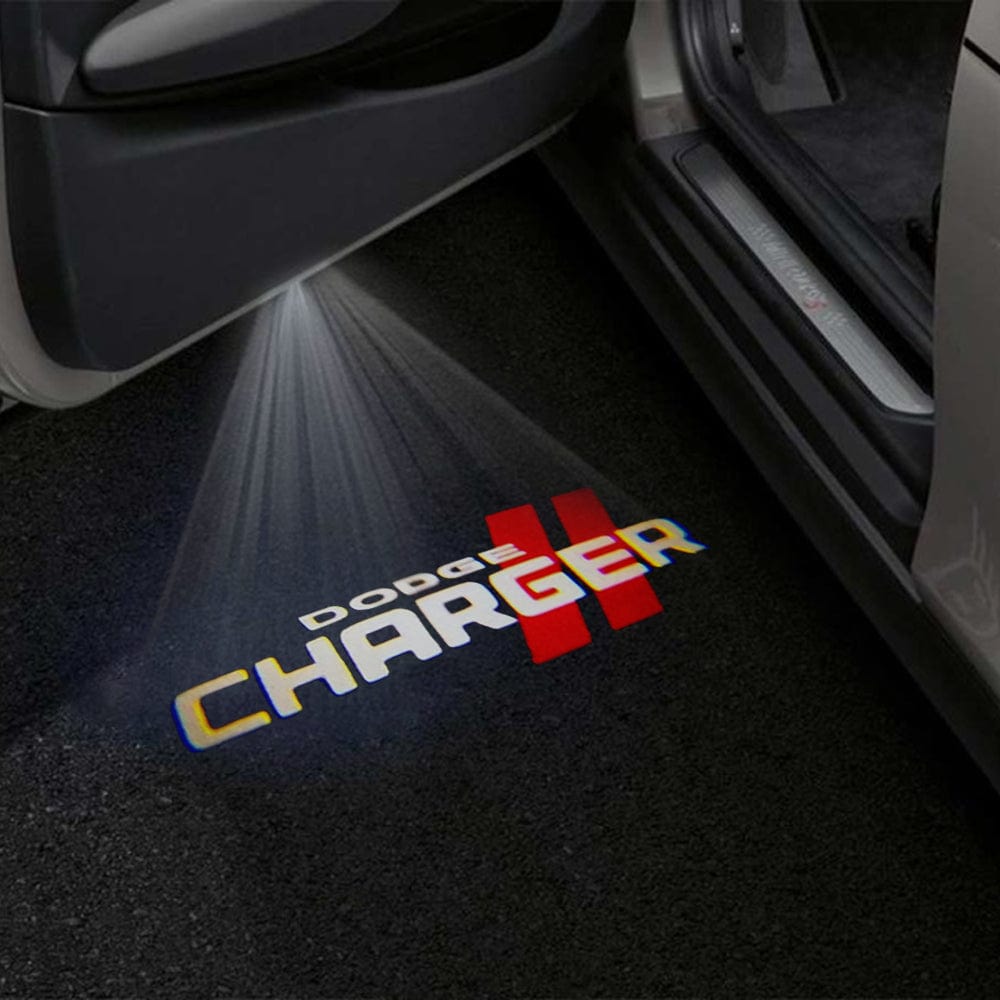 Dodge Charger 6th/7th/8th Gen Premium Door Puddle Lights Multiple Designs 2006-2024