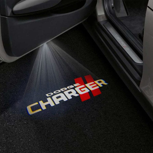 Dodge Charger 6th/7th/8th Gen Premium Door Puddle Lights Multiple Designs 2006-2024