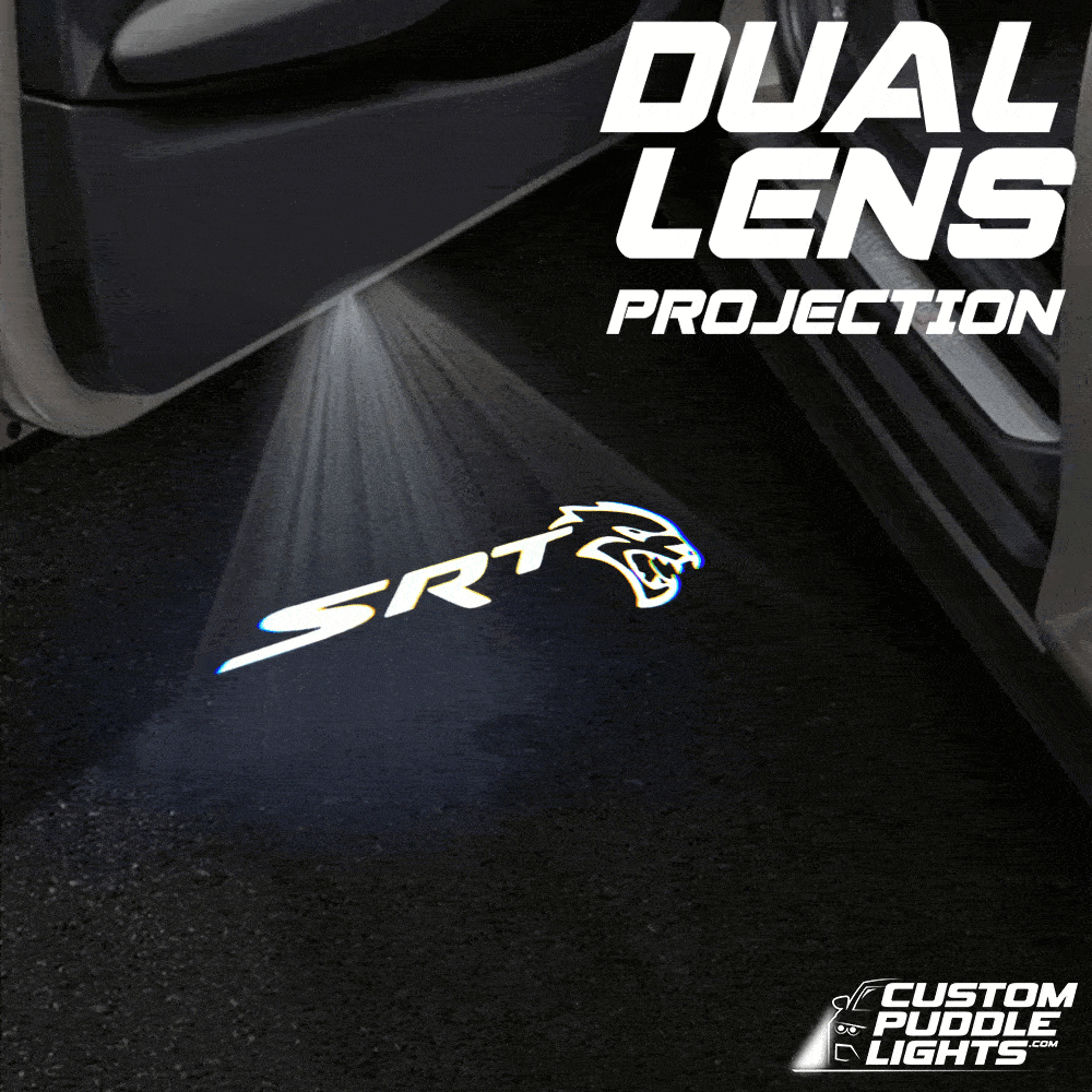 Dodge Magnum Dynamic Dual Lens Premium Door Puddle Lights Multiple Designs 2005-2008