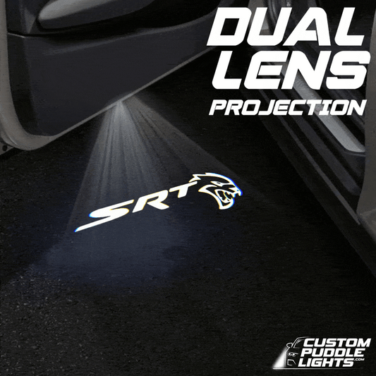 Dodge Magnum Dynamic Dual Lens Premium Door Puddle Lights Multiple Designs 2005-2008