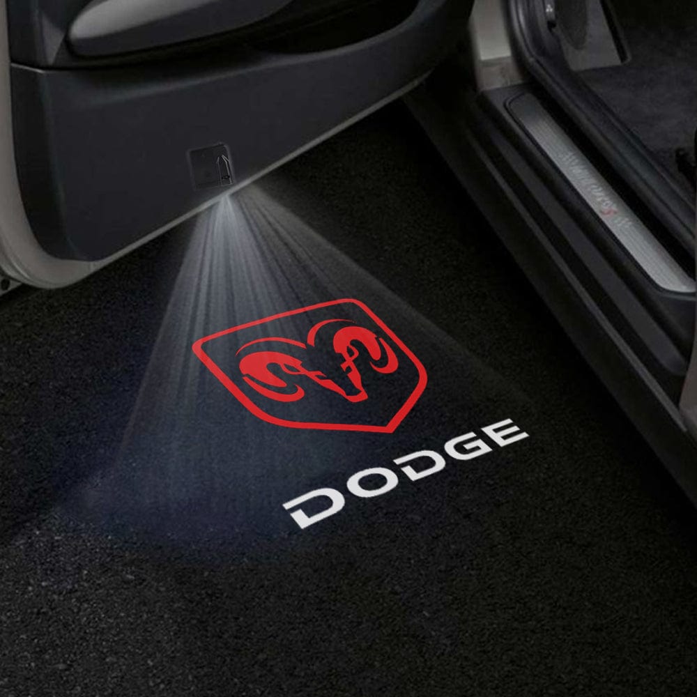 Dodge Durango Door Stick On Puddle Lights Multiple Designs 1997 - 2026 - Speedlogix