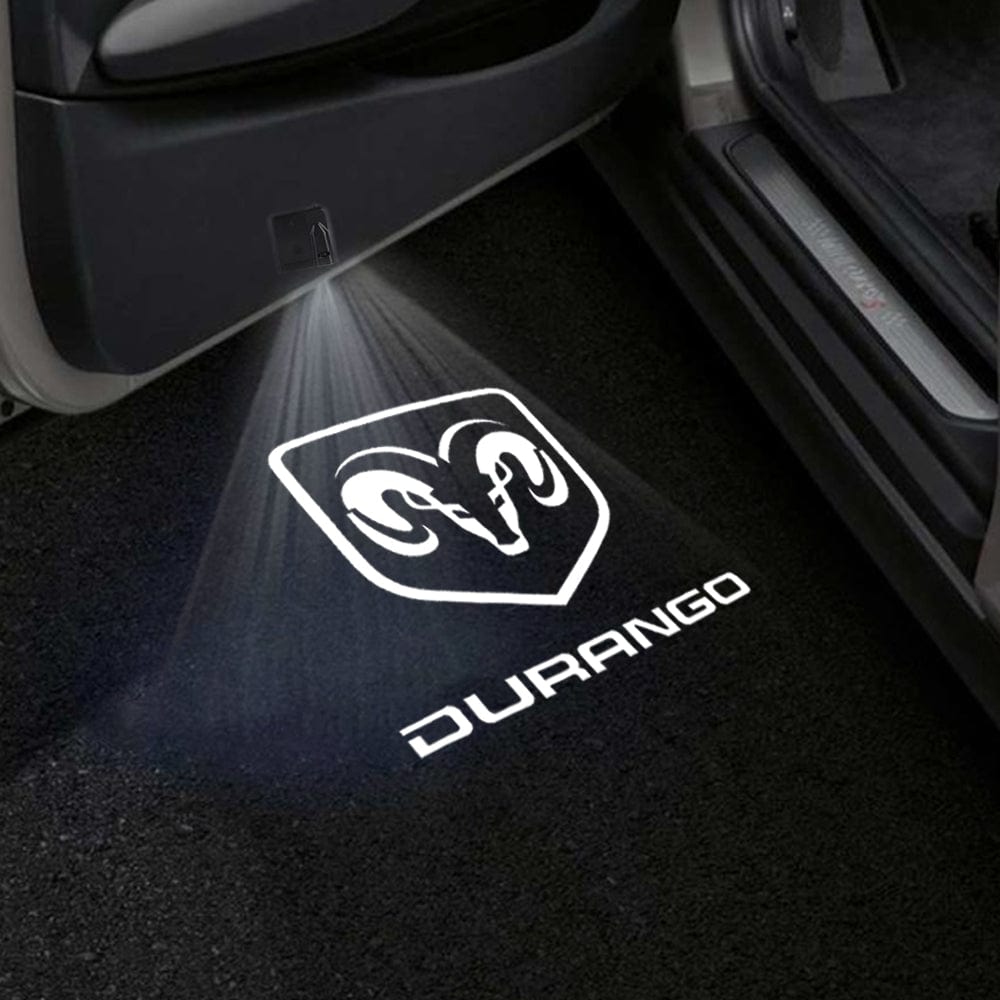 Dodge Durango Door Stick On Puddle Lights Multiple Designs 1997 - 2026 - Speedlogix
