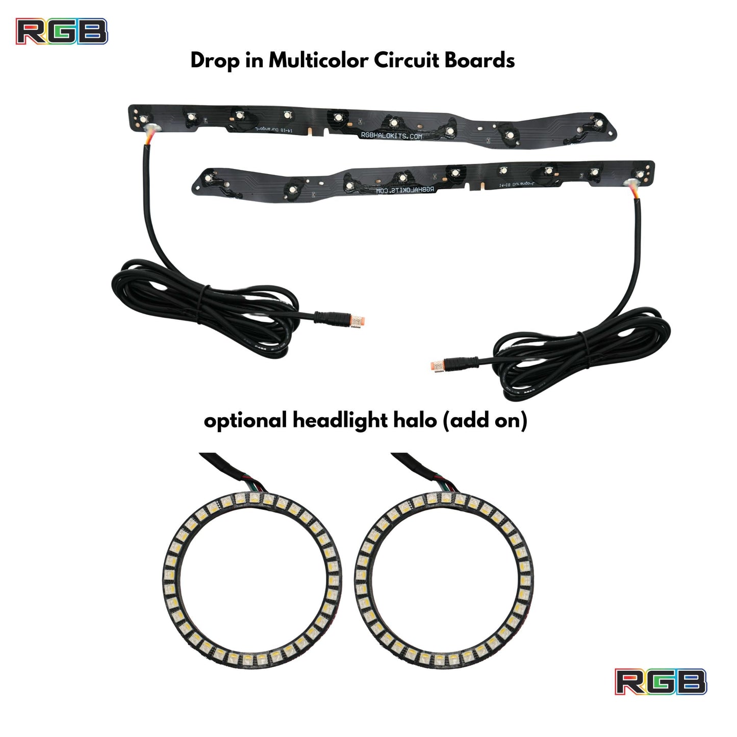 Dodge Durango Multicolor DRL Boards (2014 - 2020) - Speedlogix