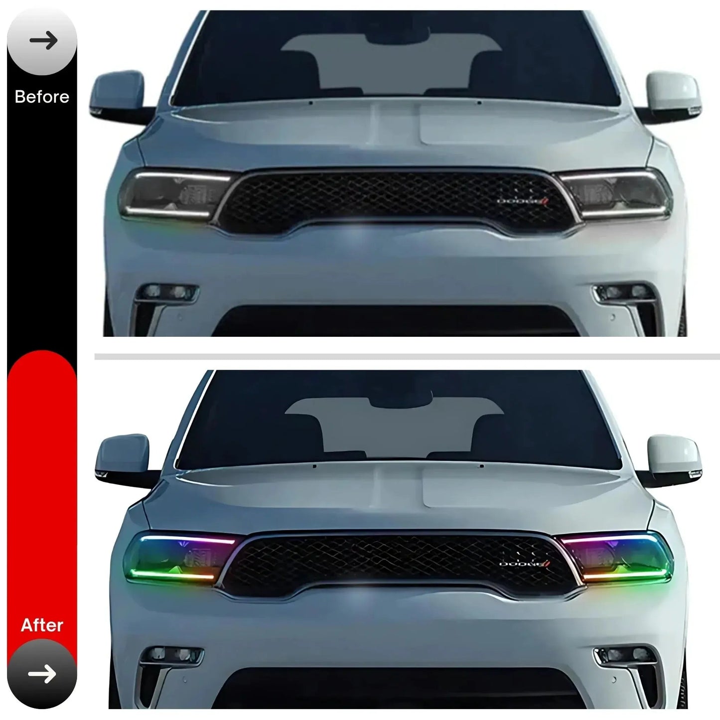 Dodge Durango Multicolor Flow DRL Kit (2021 - 2025) - Speedlogix