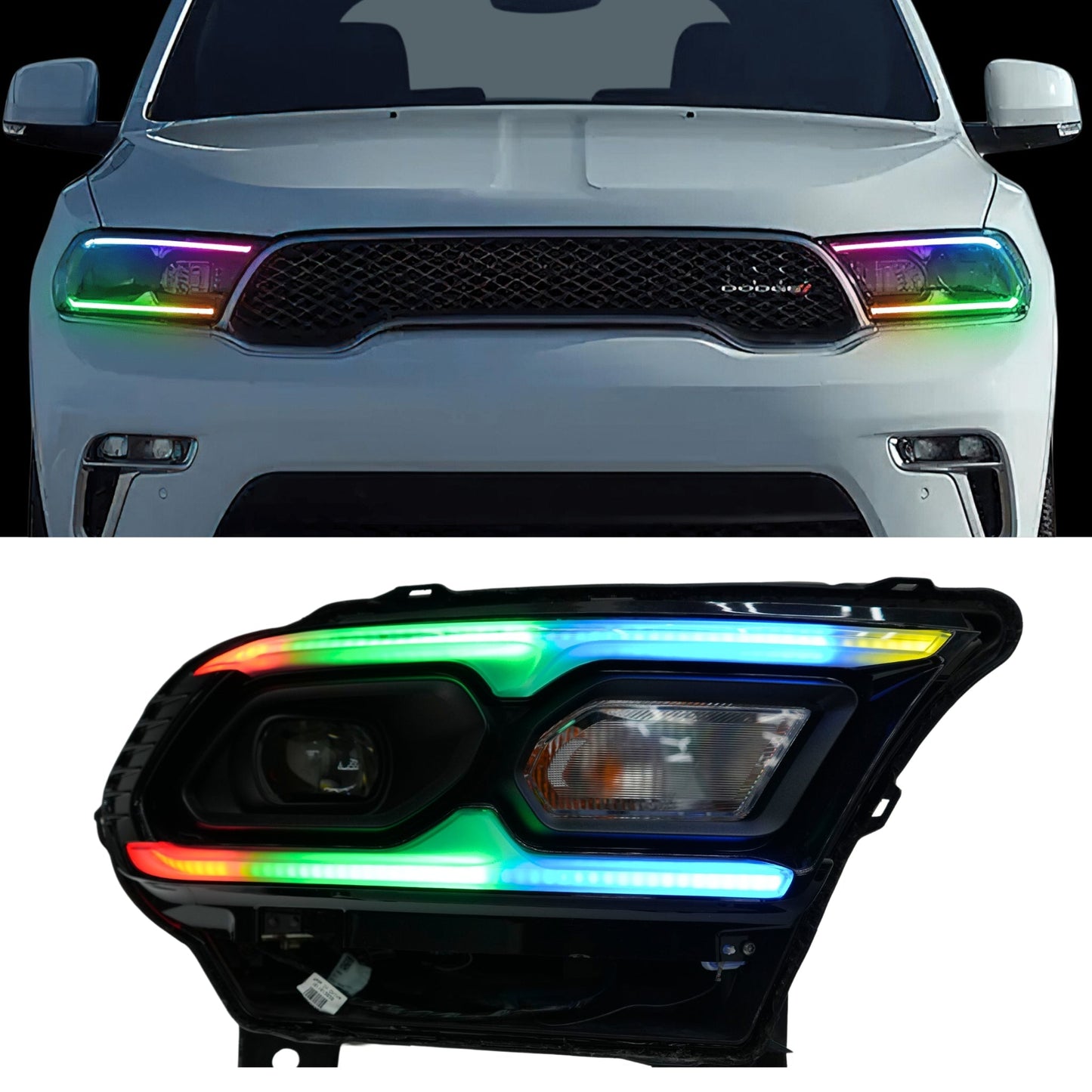 Dodge Durango Multicolor Flow DRL Kit (2021 - 2025) - Speedlogix