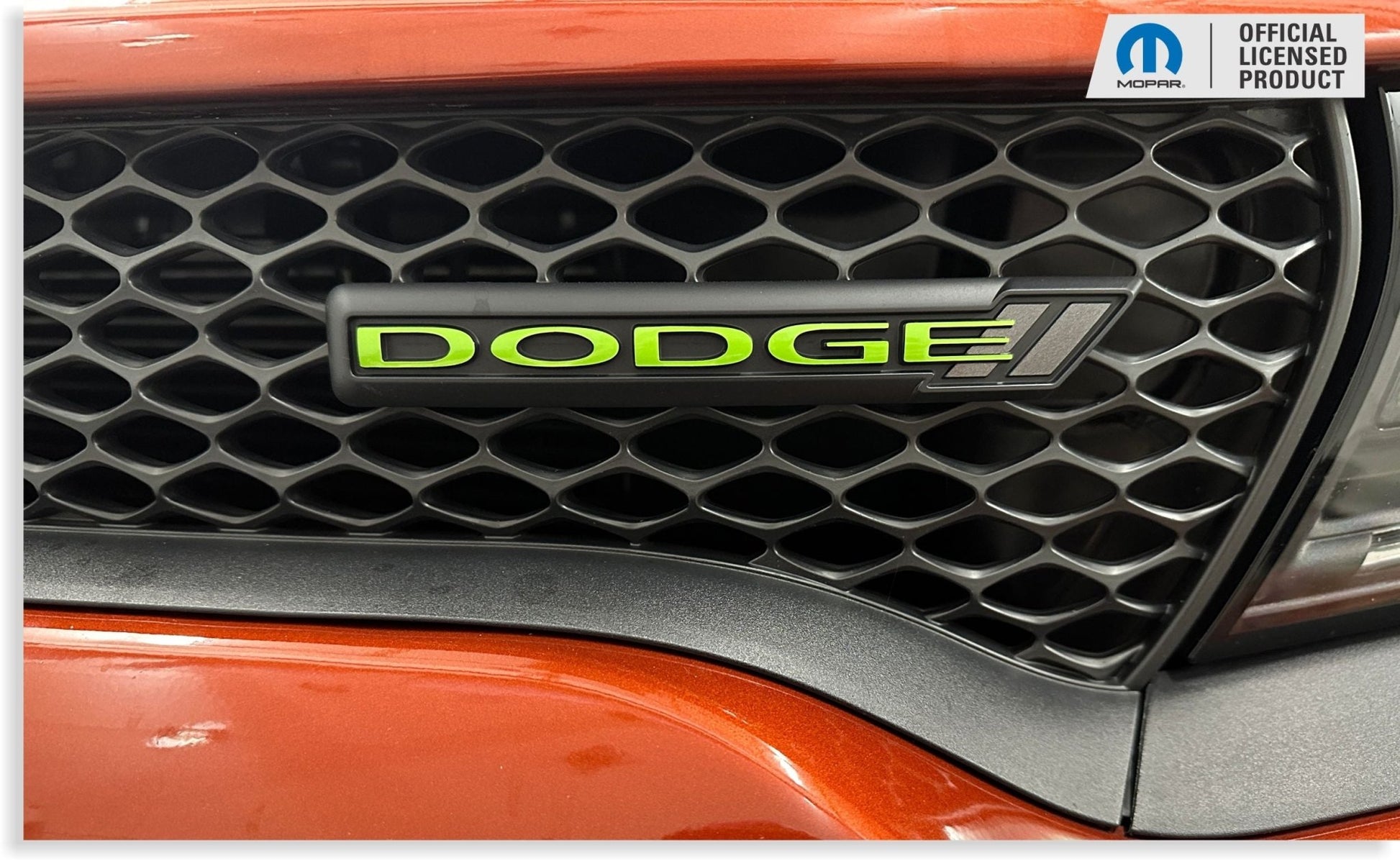 DODGE Grille Emblem Overlay Decal - 2013 - 2023 Charger - Speedlogix