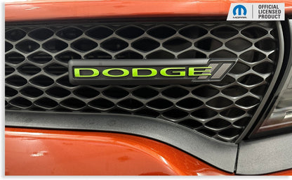 DODGE Grille Emblem Overlay Decal - 2013 - 2023 Charger - Speedlogix