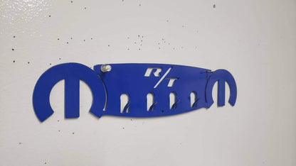 Dodge Mopar R/T Keychain Rack – Steel Wall Mounted Muscle Car Organizer - Speedlogix