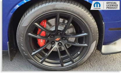 Dodge Rhombus Center Cap Overlay Decals - 17 - 23 Challenger - Speedlogix