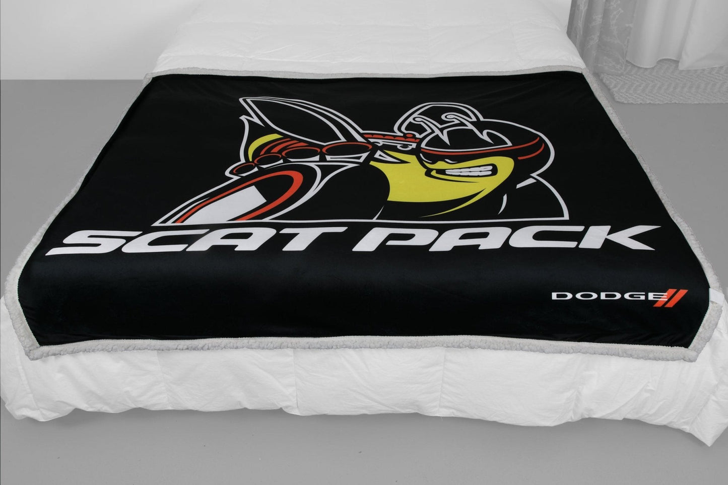 Dodge Scat Pack Sherpa Blanket - Speedlogix