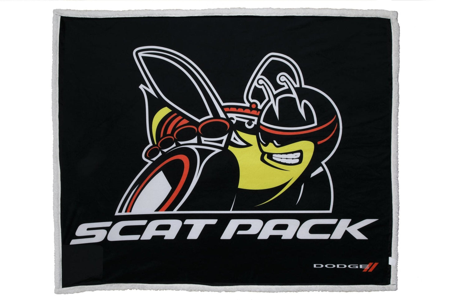 Dodge Scat Pack Sherpa Blanket - Speedlogix