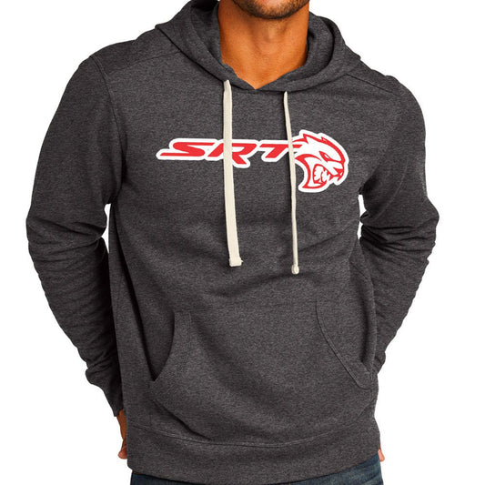 Dodge SRT Hellcat Hoodie Sweatshirt - Heather Charcoal - FINAL SALE - Speedlogix