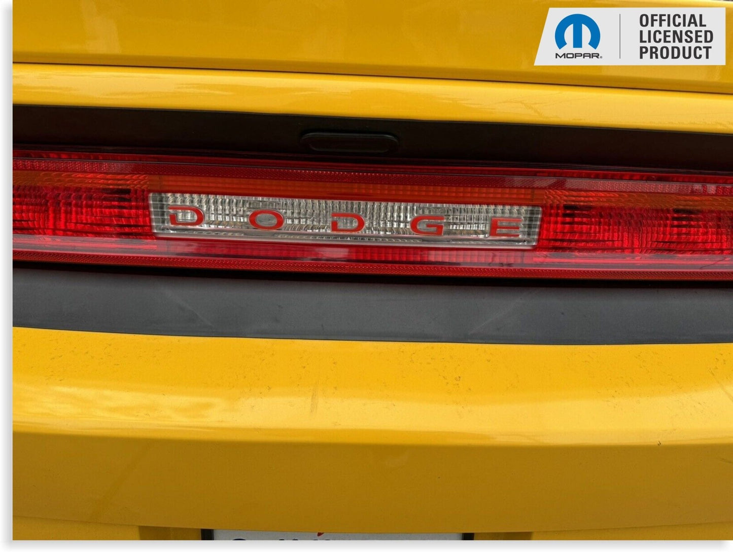 DODGE Trunk Lettering Emblem Overlay Decal - 2008 - 2014 Challenger - Speedlogix