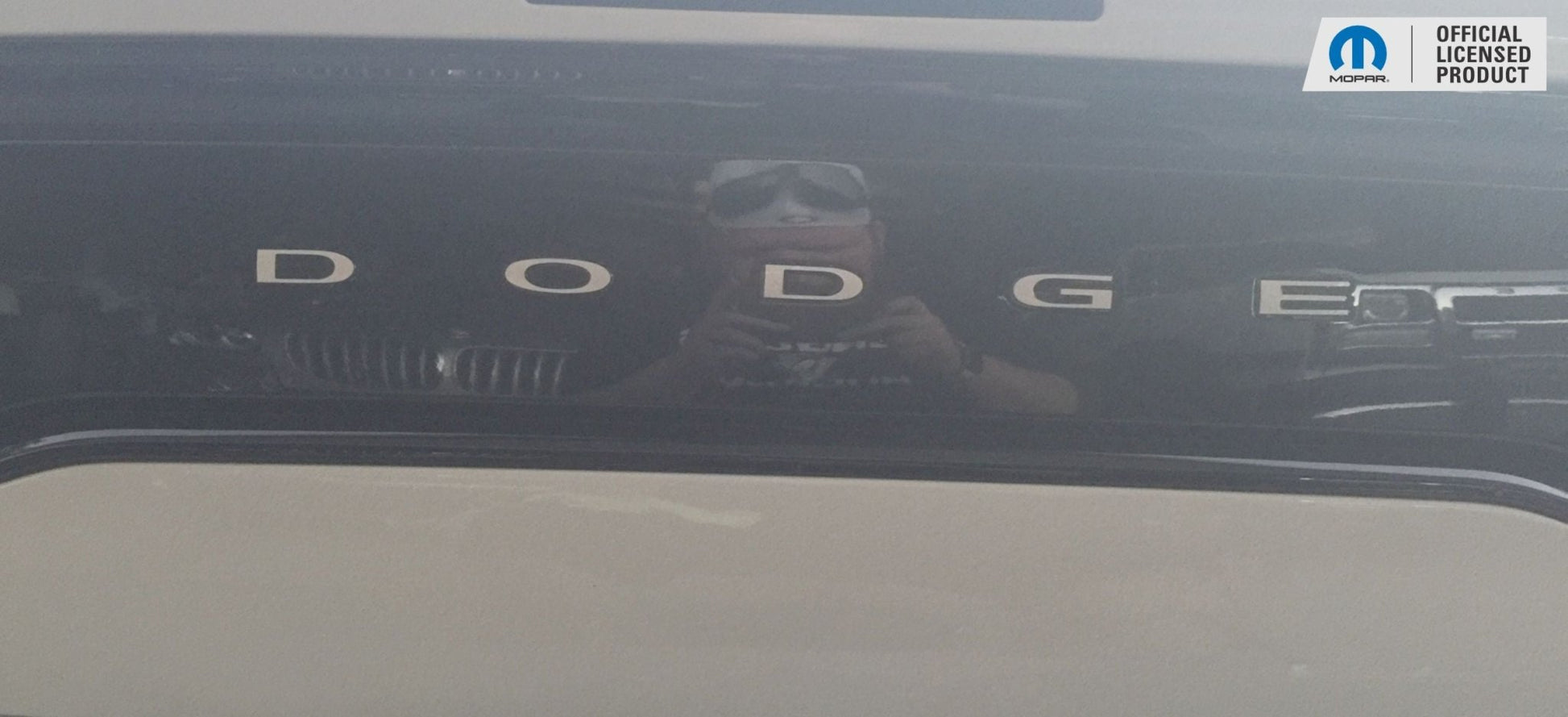 DODGE Trunk Lettering Emblem Overlay Decal - 2011 - 2023 Charger - Speedlogix