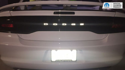 DODGE Trunk Lettering Emblem Overlay Decal - 2011 - 2023 Charger - Speedlogix