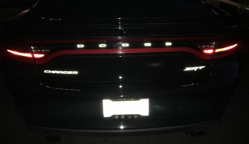DODGE Trunk Lettering Emblem Overlay Decal - 2011 - 2023 Charger - Speedlogix