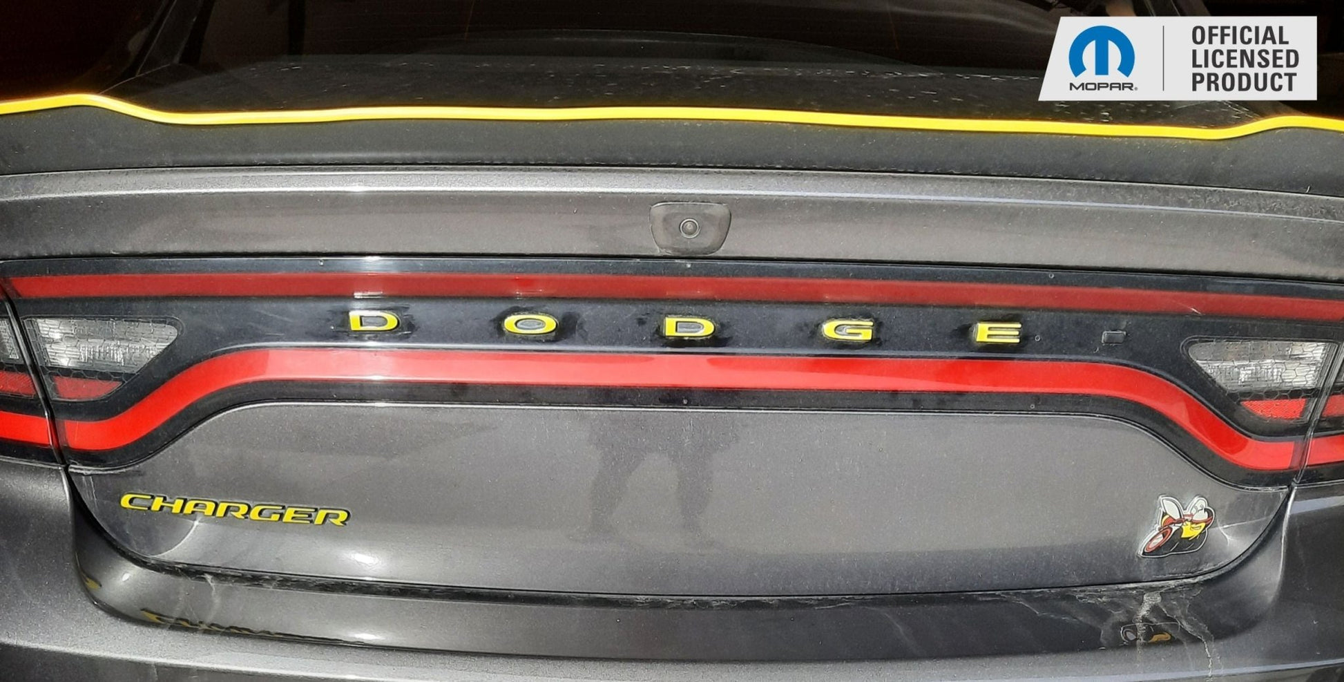 DODGE Trunk Lettering Emblem Overlay Decal - 2011 - 2023 Charger - Speedlogix