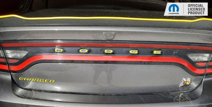 DODGE Trunk Lettering Emblem Overlay Decal - 2011 - 2023 Charger - Speedlogix