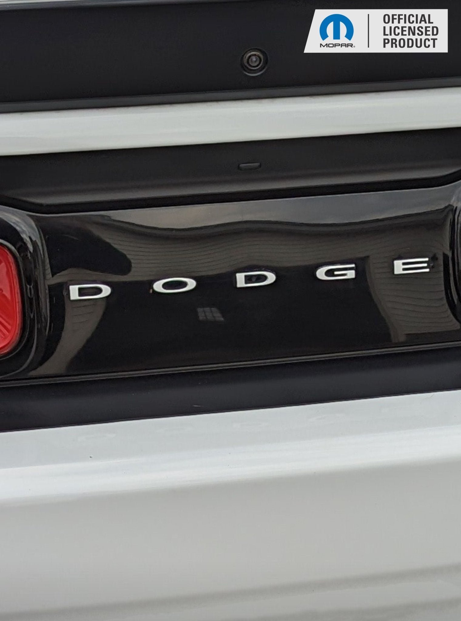 DODGE Trunk Lettering Emblem Overlay Decal - 2015 - 2023 Challenger - Speedlogix