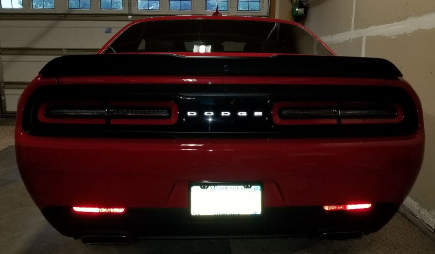 DODGE Trunk Lettering Emblem Overlay Decal - 2015 - 2023 Challenger - Speedlogix