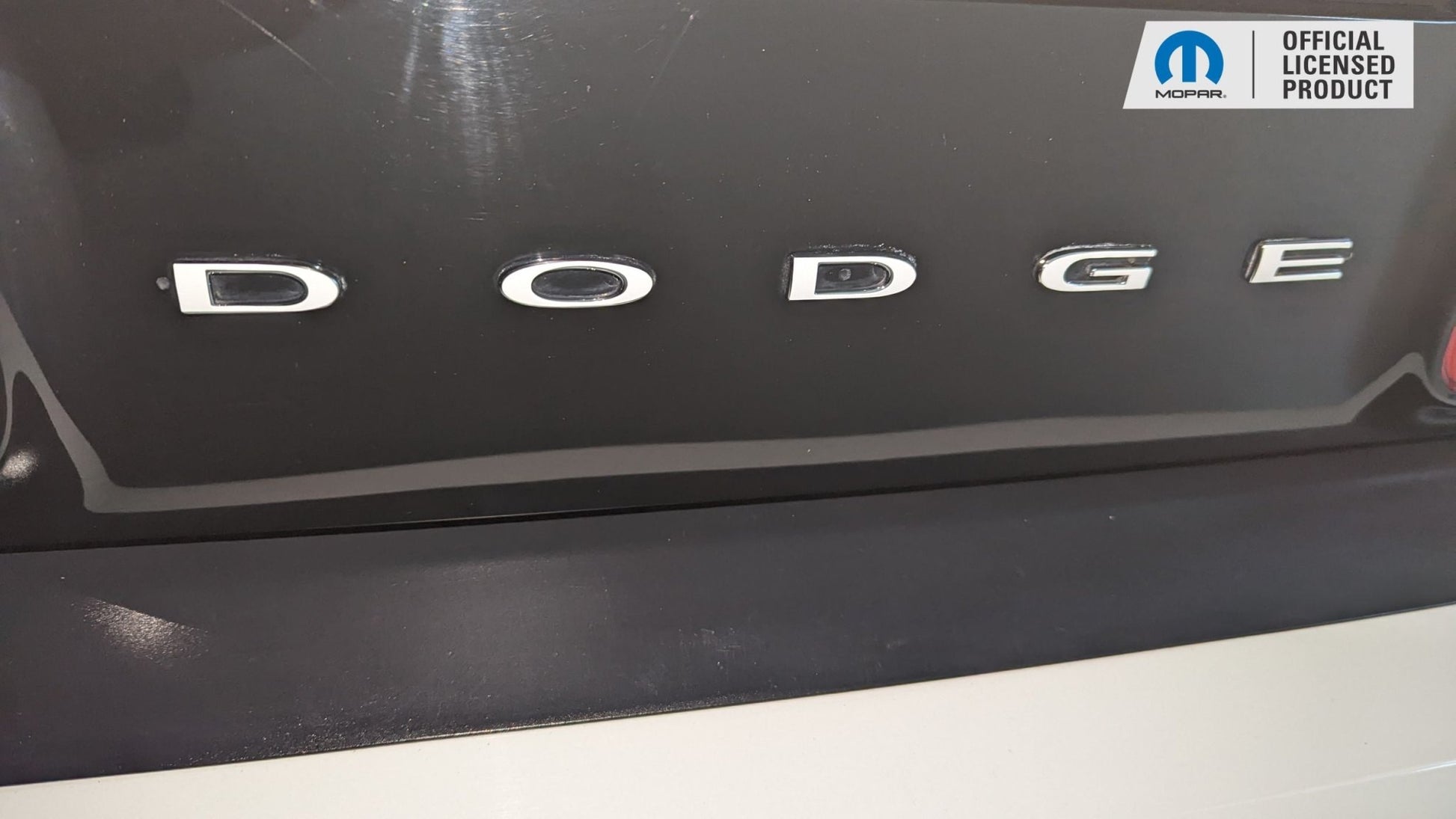 DODGE Trunk Lettering Emblem Overlay Decal - 2015 - 2023 Challenger - Speedlogix