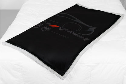 Dodge Viper 25 Years Sherpa Blanket - Speedlogix