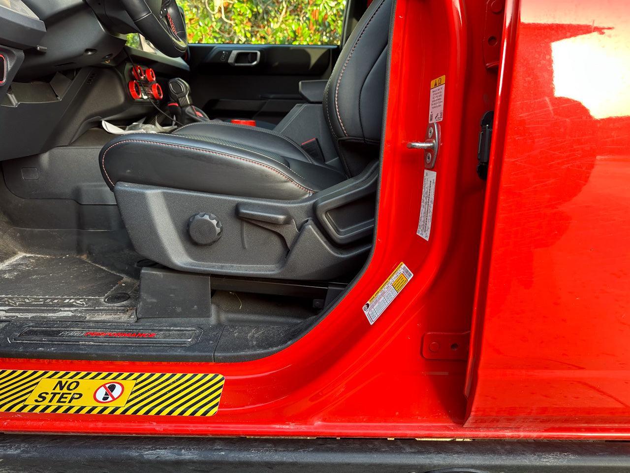 Door Jamb Sticker Cover Up Kit (Printed Series) - 2021 - 2023 Bronco - Speedlogix