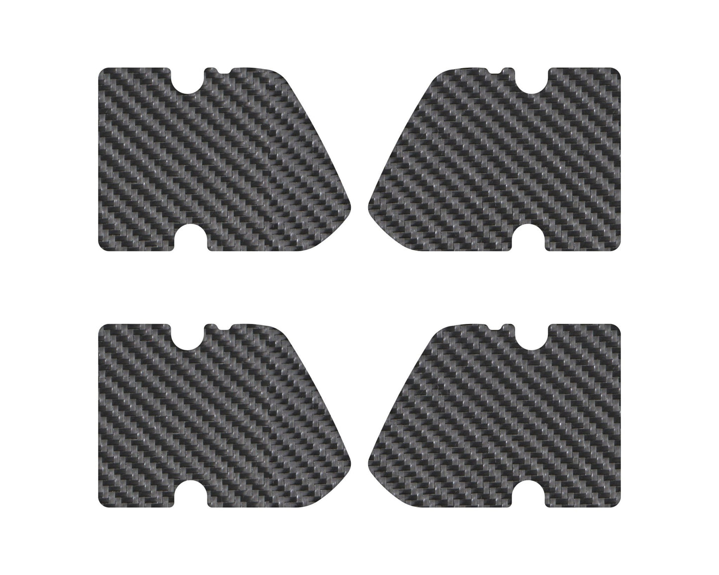 Door Latch Inserts Fits 2021 - 2026 Ford Bronco - Speedlogix