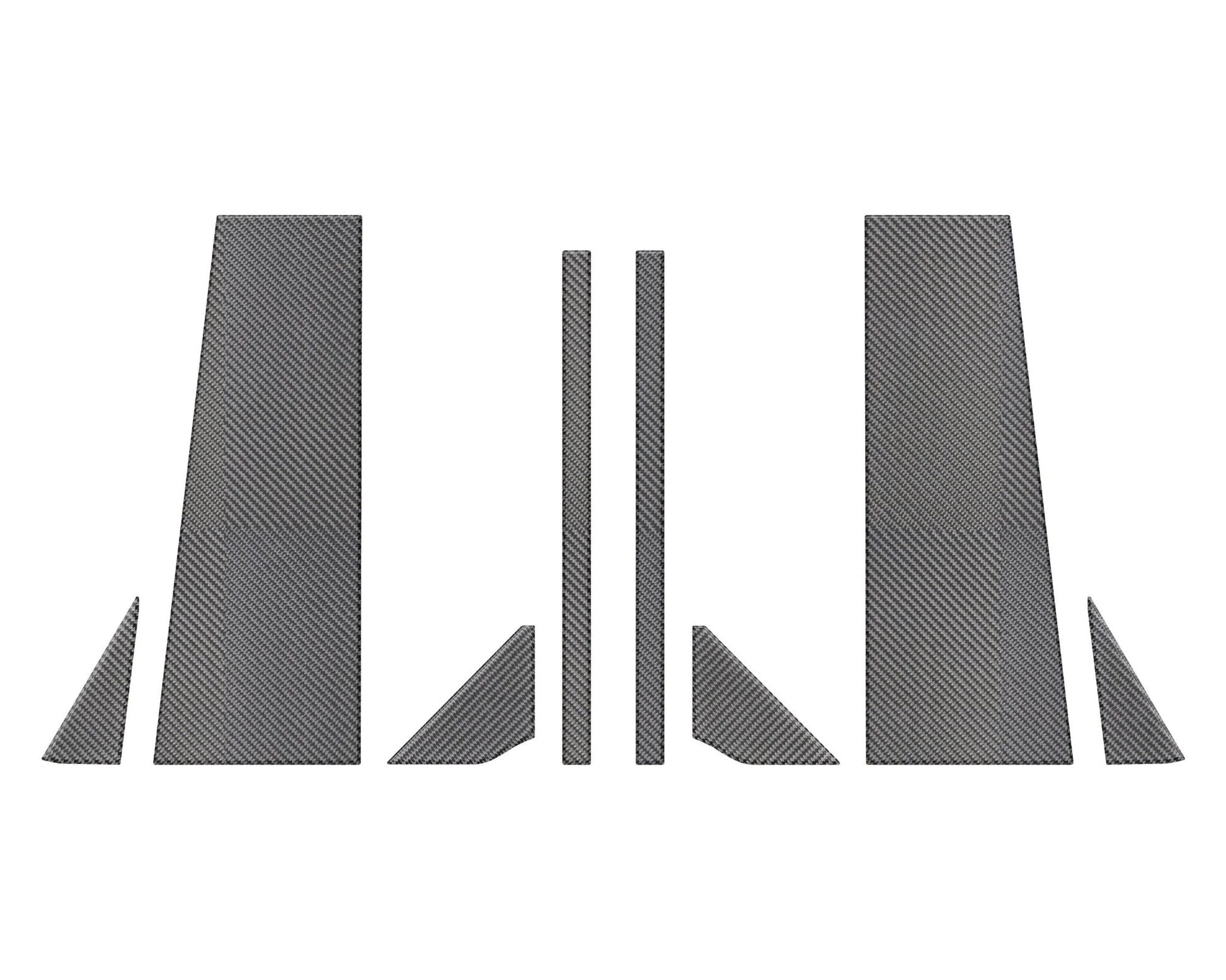 Door Pillar Accent Overlays Fits 2021 - 2026 Ford Bronco - Speedlogix