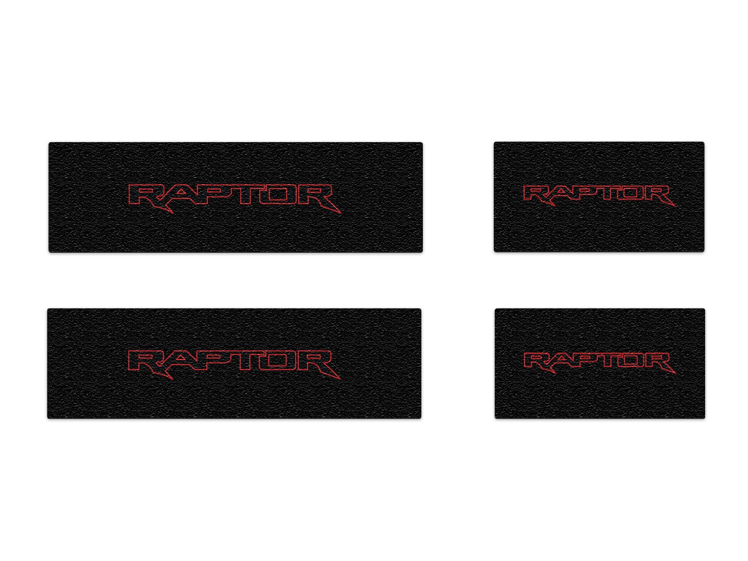 Door Sill Protection Overlays Fits 2021 - 2026 Ford Bronco - Speedlogix