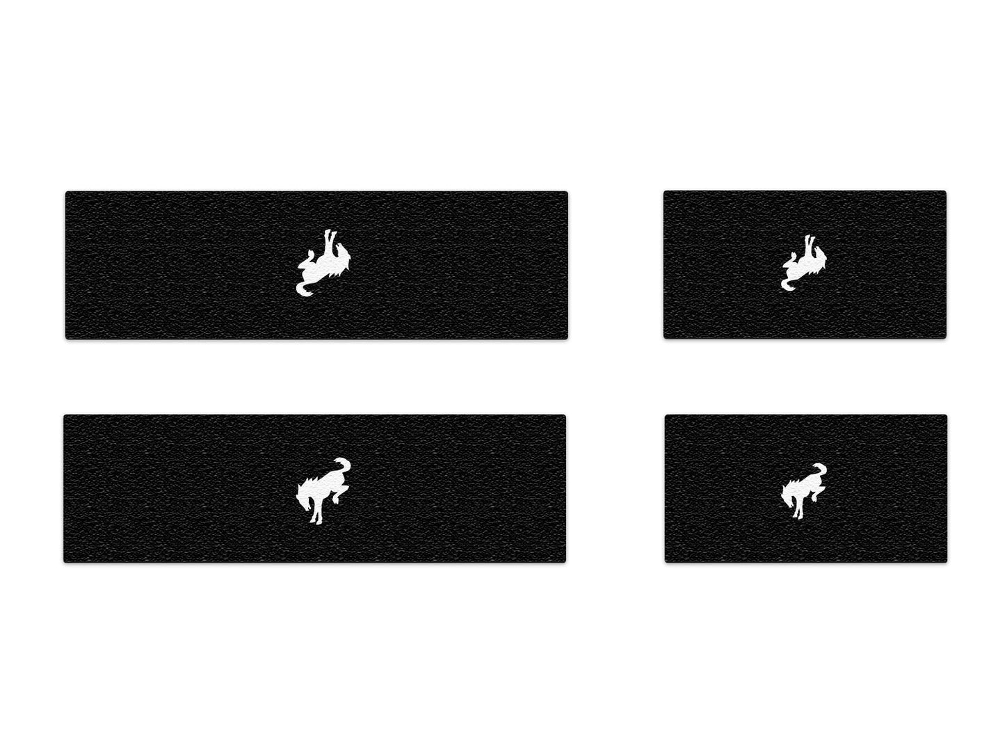 Door Sill Protection Overlays Fits 2021 - 2026 Ford Bronco - Speedlogix