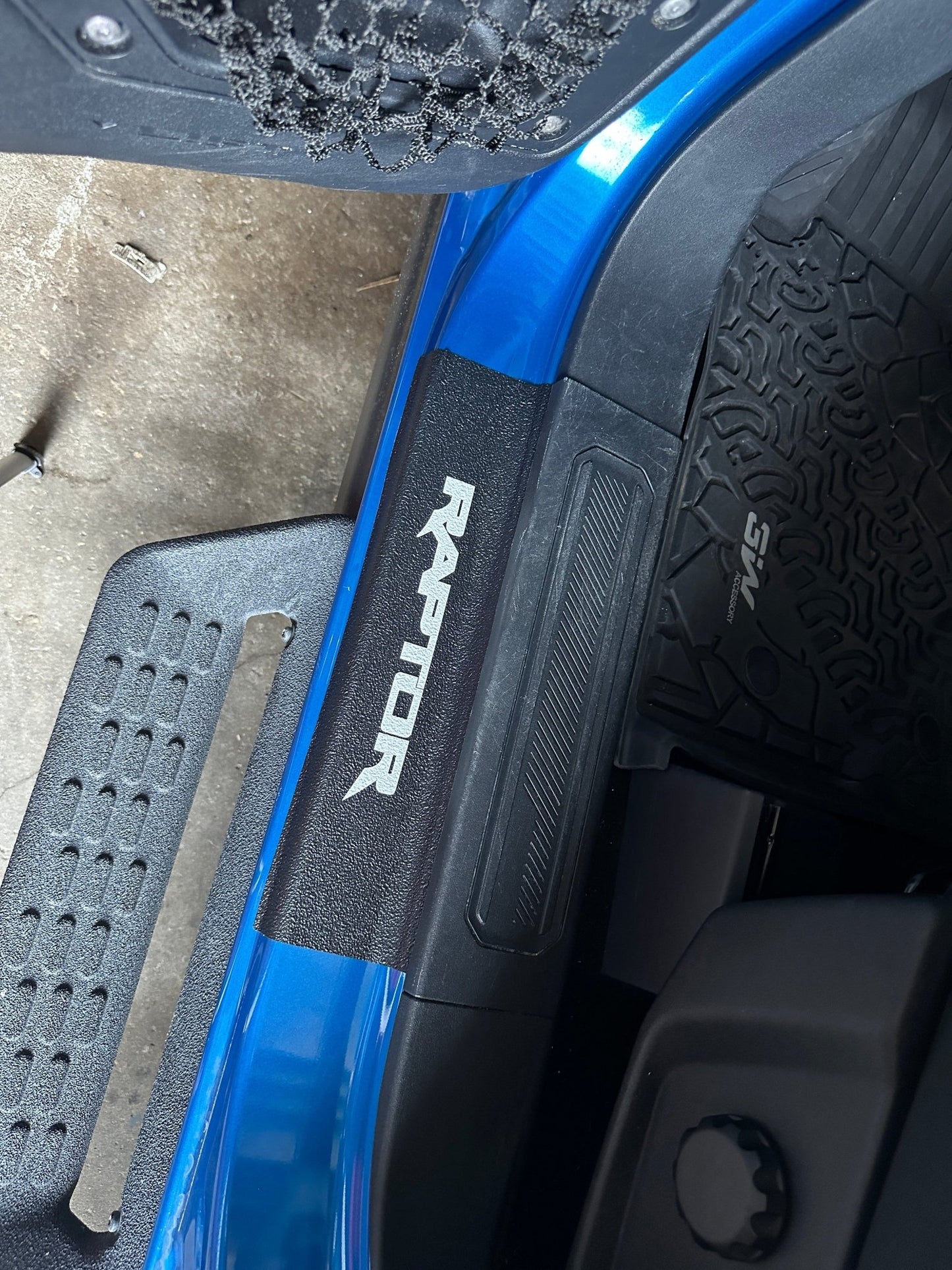 Door Sill Protection Overlays Fits 2021 - 2026 Ford Bronco - Speedlogix