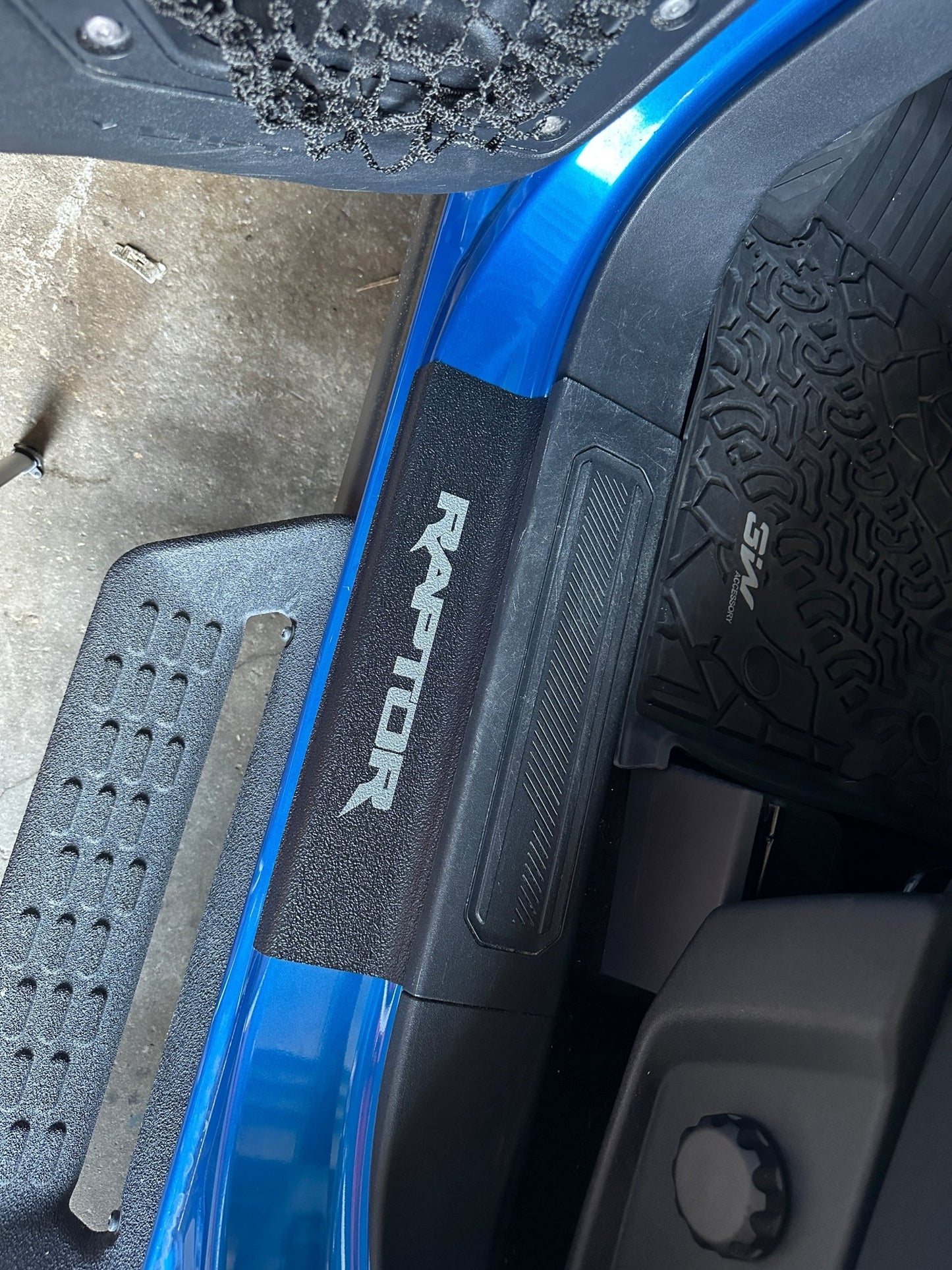 Door Sill Protection Overlays Fits 2021 - 2026 Ford Bronco - Speedlogix
