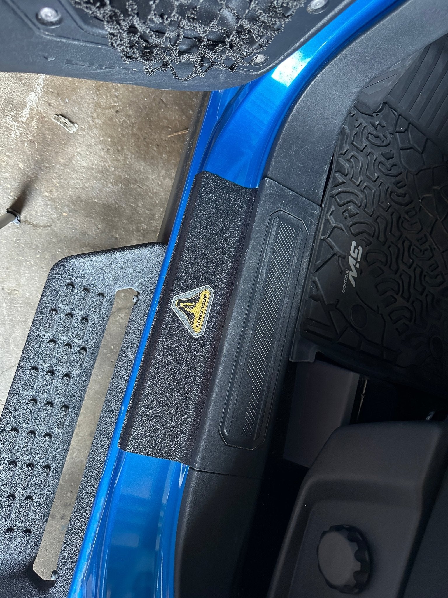 Door Sill Protection Overlays Fits 2021 - 2026 Ford Bronco - Speedlogix
