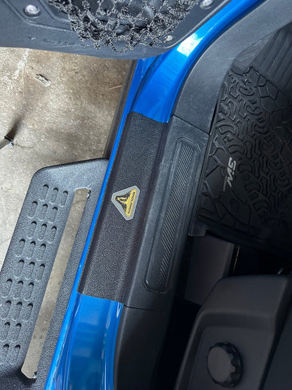 Door Sill Protection Overlays Fits 2021 - 2026 Ford Bronco - Speedlogix