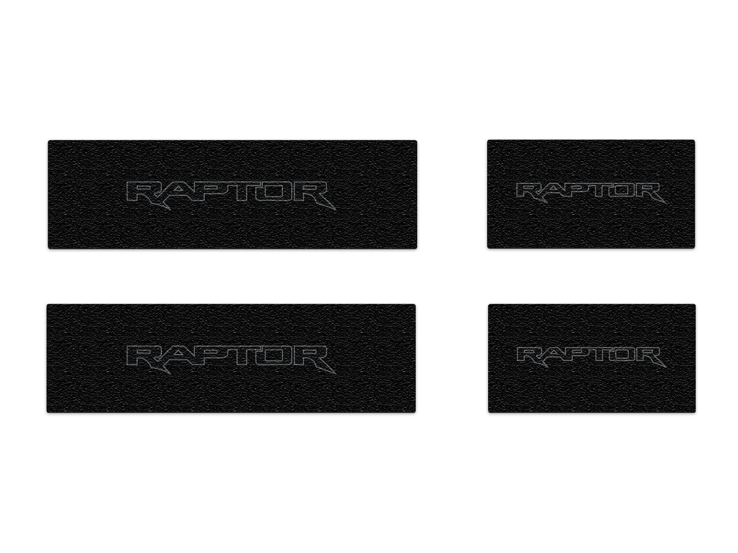 Door Sill Protection Overlays Fits 2021 - 2026 Ford Bronco - Speedlogix