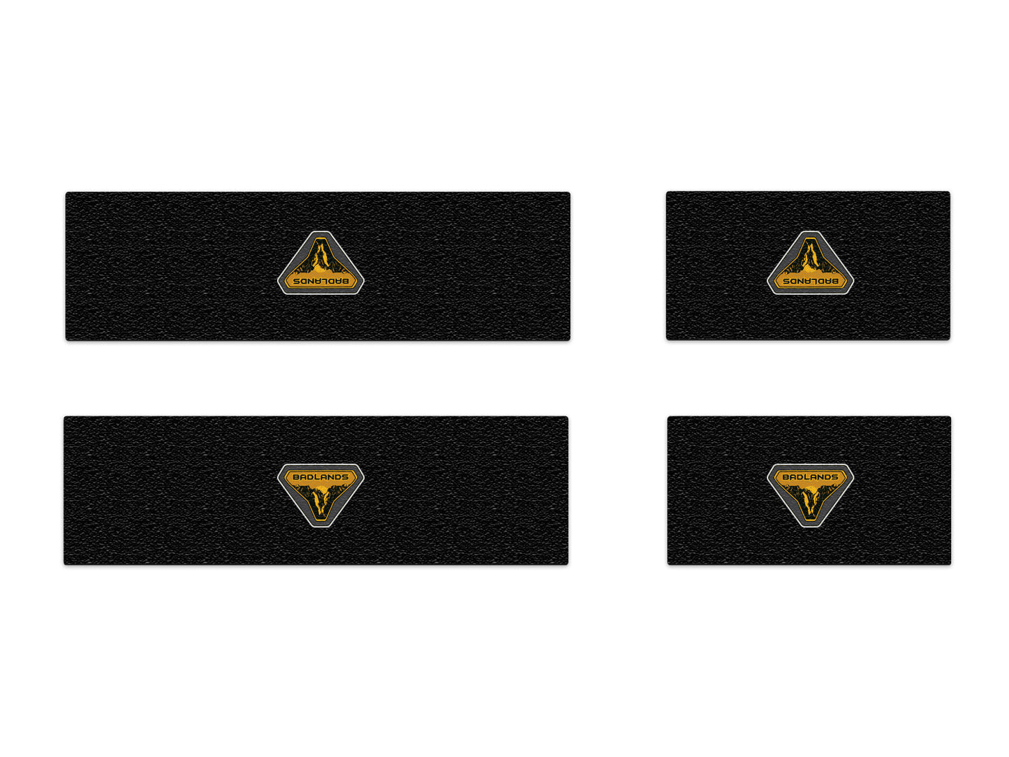 Door Sill Protection Overlays Fits 2021 - 2026 Ford Bronco - Speedlogix