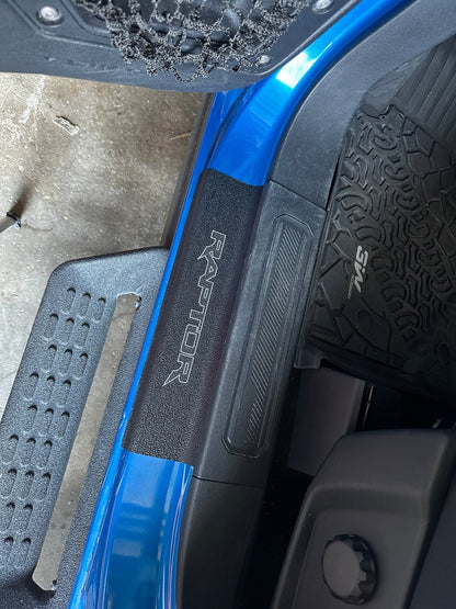 Door Sill Protection Overlays Fits 2021 - 2026 Ford Bronco - Speedlogix
