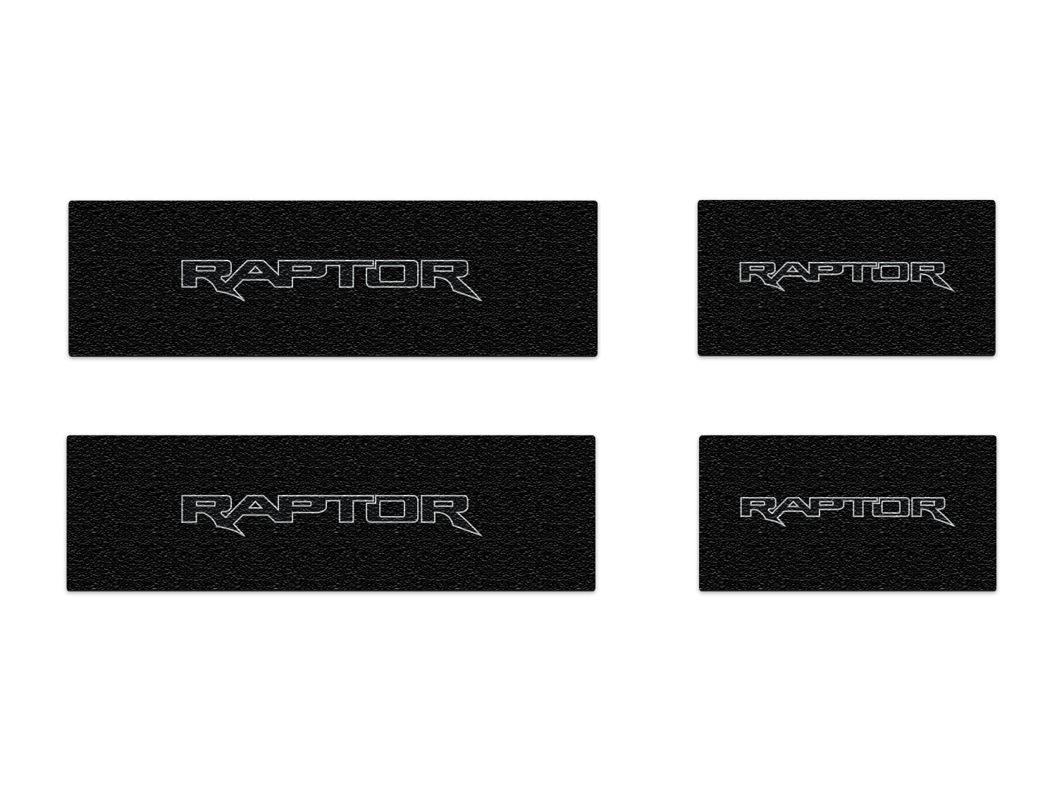 Door Sill Protection Overlays Fits 2021 - 2026 Ford Bronco - Speedlogix