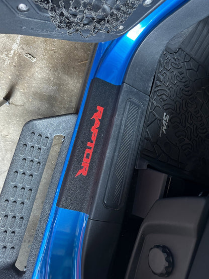 Door Sill Protection Overlays Fits 2021 - 2026 Ford Bronco - Speedlogix