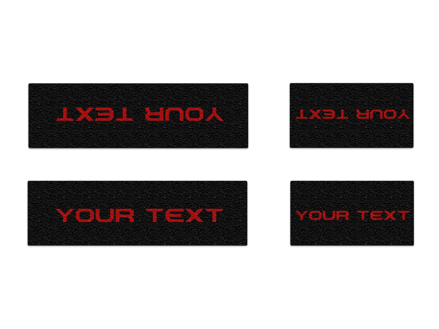 Door Sill Protection Overlays Fits 2021 - 2026 Ford Bronco - Speedlogix